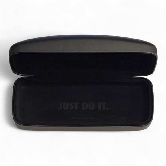Nike Large Black Hard Flip Top Glasses Case Eyeglasses Sunglasses READ - Picture 1 of 7